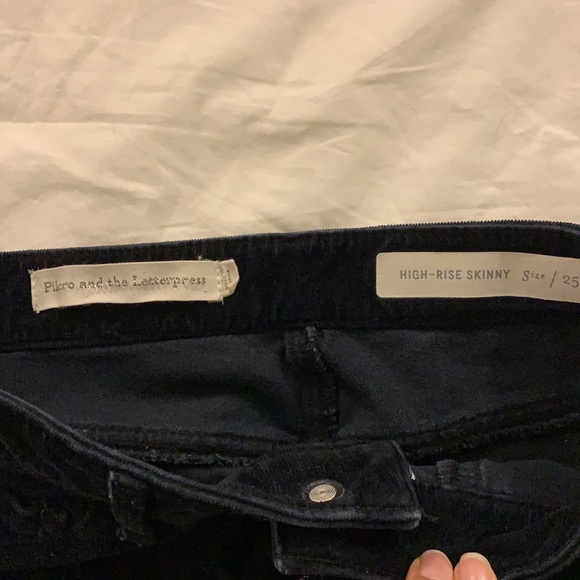 Back Velour Pants - Picture 2 of 4